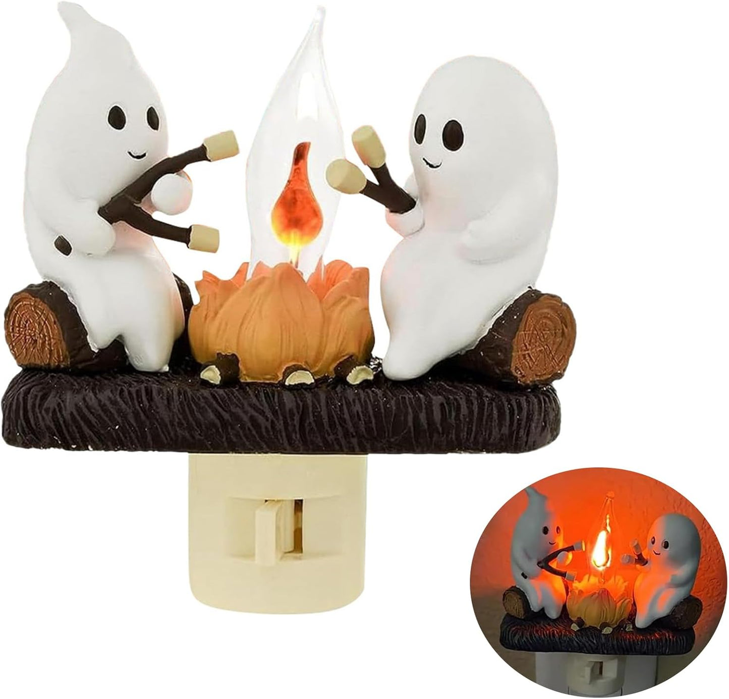 Ghost Campfire Night Light