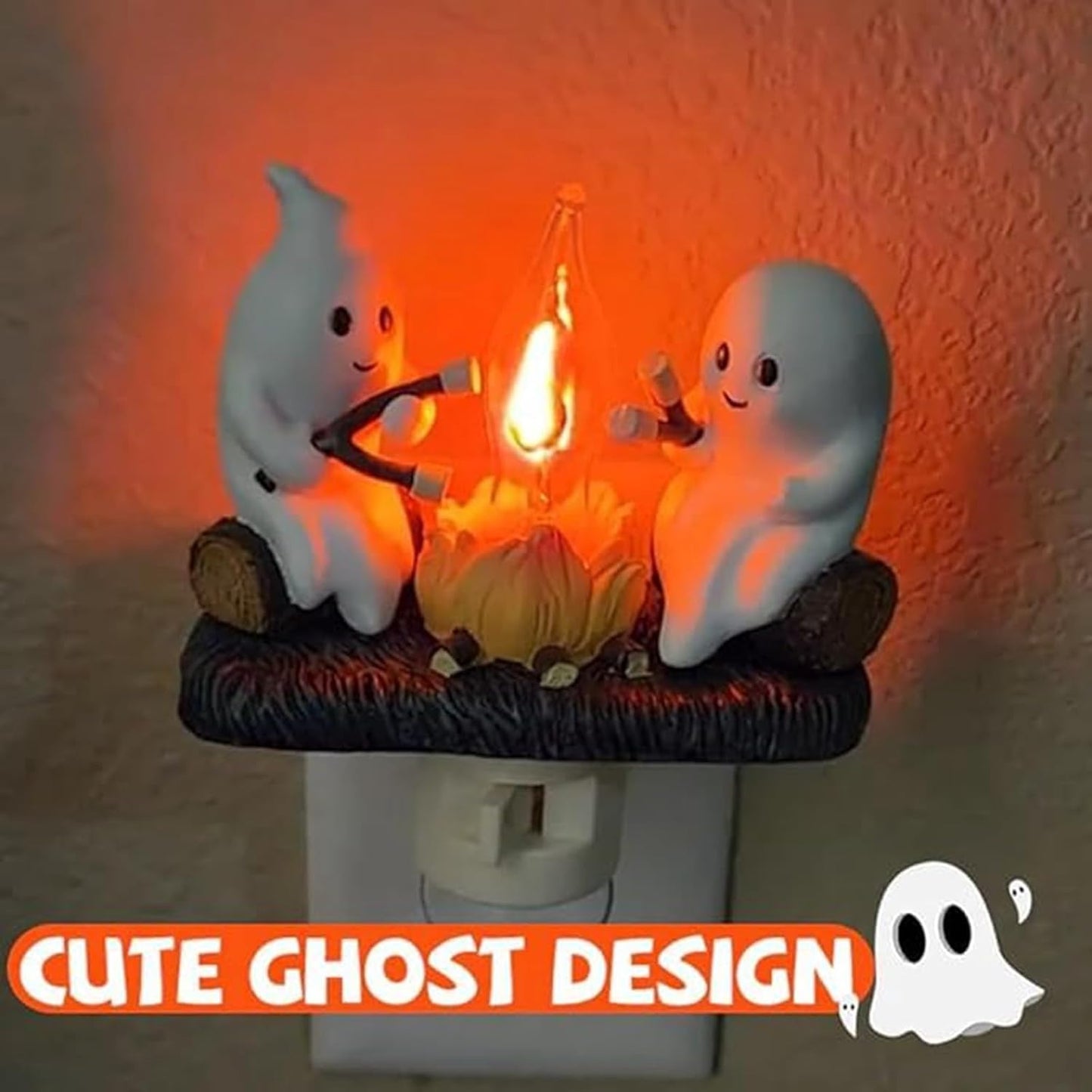 Ghost Campfire Night Light