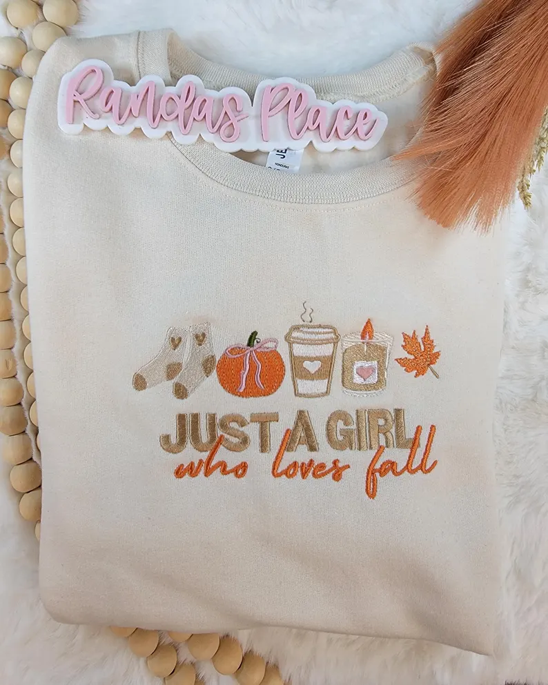 Just a girl who loves Fall sweatshirt