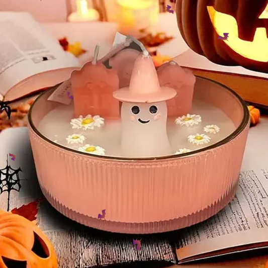 🔥Last Day Promotion OFF🔥💗Pink Ghost Candle🕯️